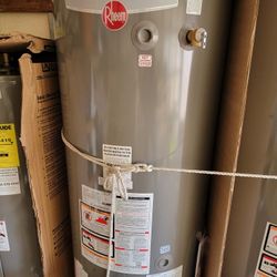 New Rheem Performance 75 Gal. Tall 6 Year 76,000 BTU Natural Gas Power Vent  Tank Water Heater - Boiler for Sale in Dallas, TX - OfferUp