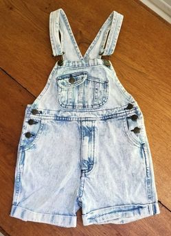Vintage French Toast Kid's Jean Overalls - Size 6