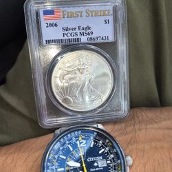 2006 1oz silver certified