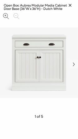 Pottery barn aubrey modular media