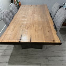 Dining Table With 4 Chairs 8-10 People Sitting Need To Sale ASAP. 