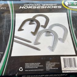 EastPoint Official Weight Horseshoe W/ Carrying Caddy