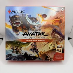 Magic The Gathering Avatar the last AirBender the Black Invasion Trading Cards  Scene Box   1 available for pick up  Trade for Pokemon or One Piece 
