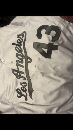Actual game issued Memorial Day jersey dodgers avilan