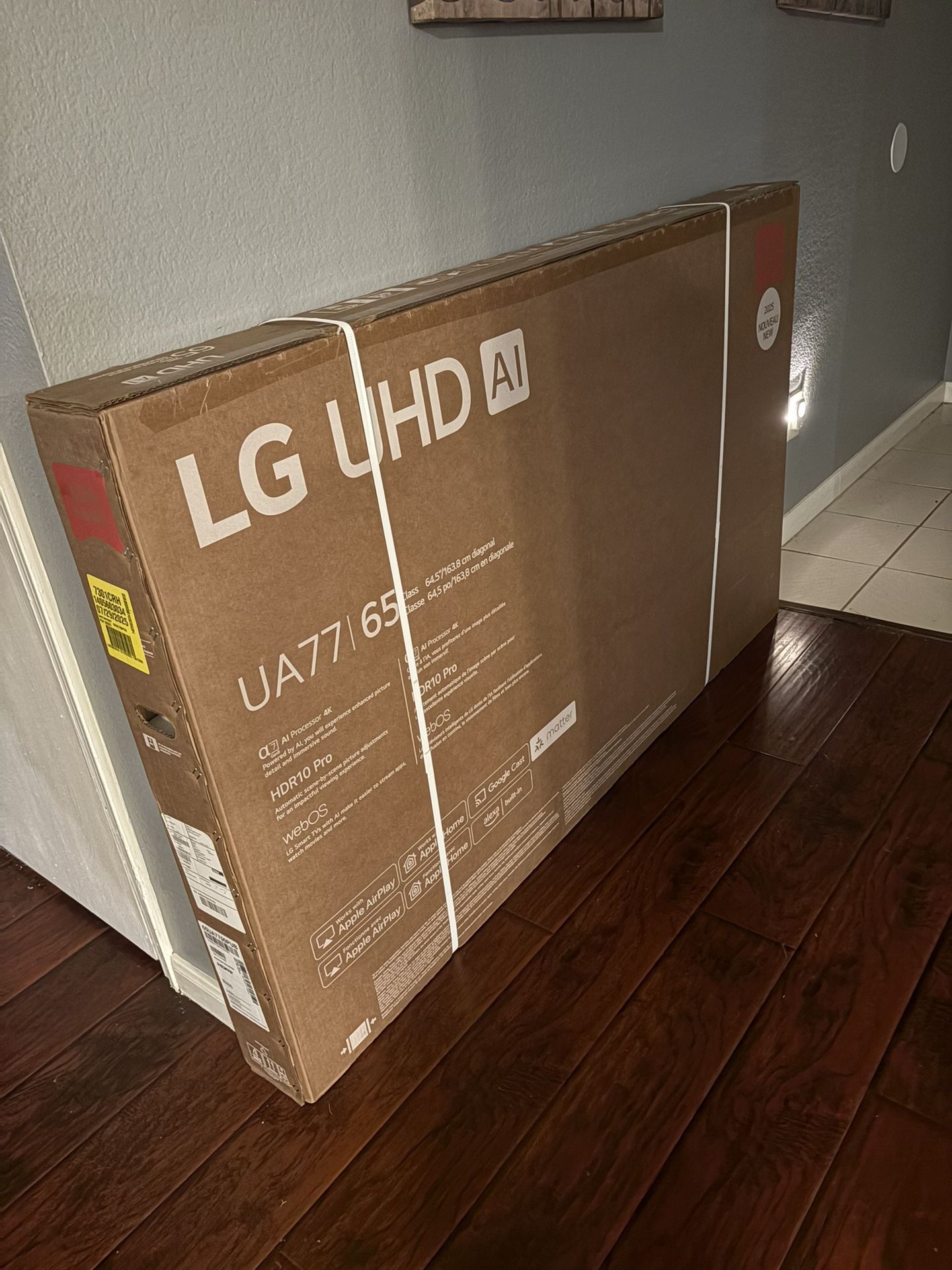 65 Inch Tv Lg. Ai New In Box And Ps5