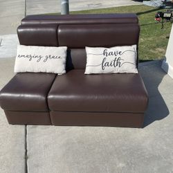 Leather Couch