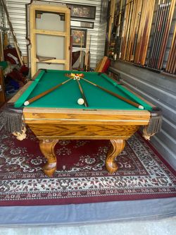 7ft Pool Table golden west