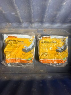 Frost King Rubber Foam Weatherseal – 2 Pack