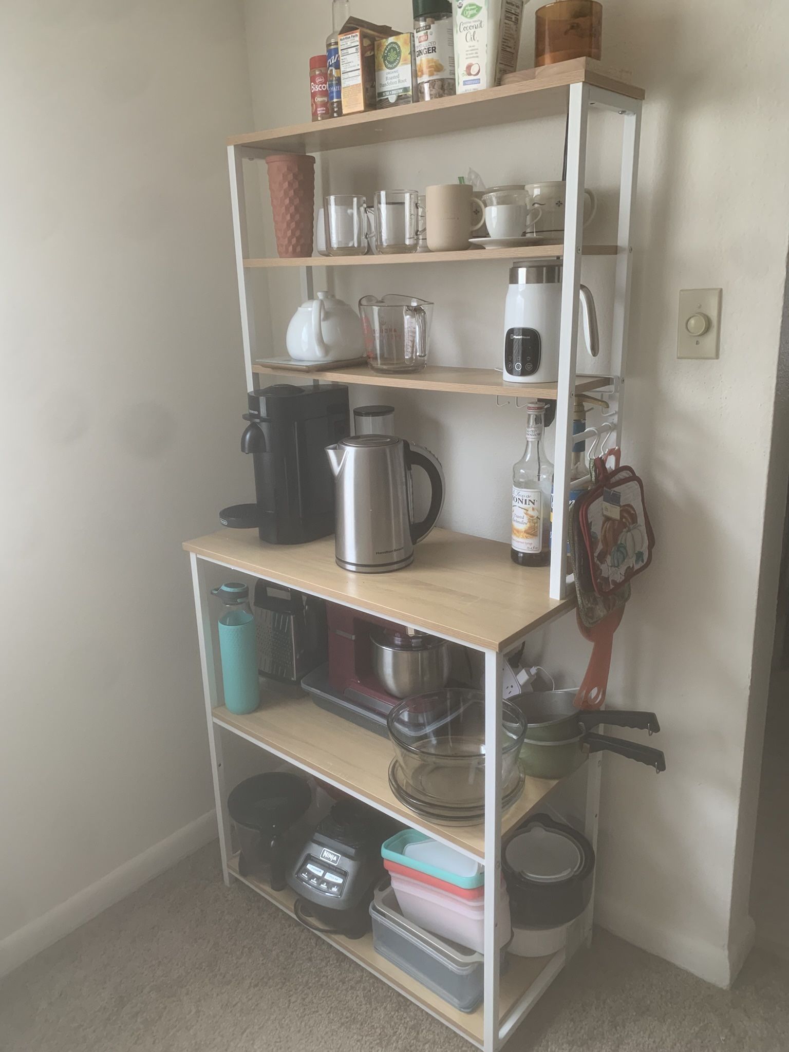 6-Tier Kitchen Bakers Rack