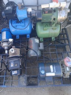 Water  pumps an systems equip