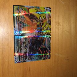 Two Ultra Rare Pokemon Cards, "Corviknight" And "Tapu Koko" Vmax