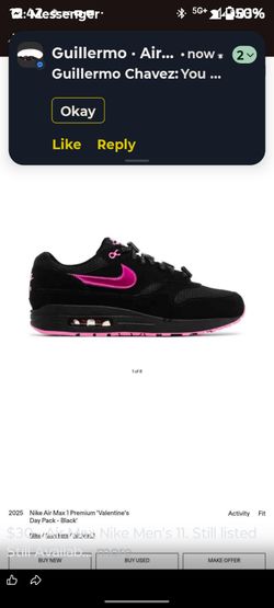 Air Max Mens 10.5 $45