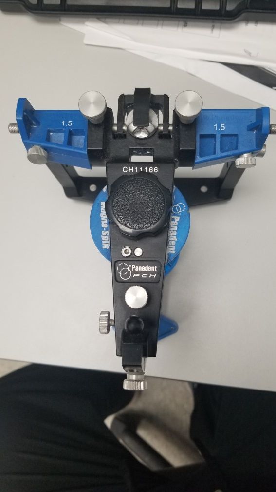 Panadent dental articulator.