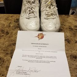 Golden State Warriors Autographed Game Worn