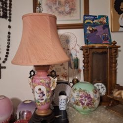 Pink Winged Lamp And Many Shades 