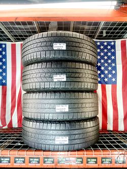 🇺🇸 4 GREAT USED TIRES LT275/65R18 GENERAL GRABBER HTR 10PLY ALL SEASON 275 65 18
