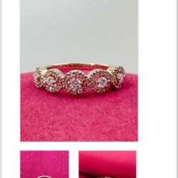 Ladys Gold Diamond Ring 