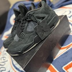 Jordan 4 KAWS Black