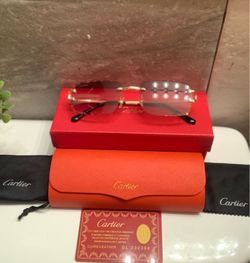 Cartier black/brown Diamond Cut Shades For Men