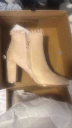 Size 11 Off White Shade Heel Boots