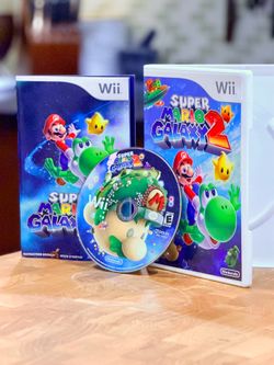 Super Mario Galaxy 2 Wii Complete in Box CIB Tested Working