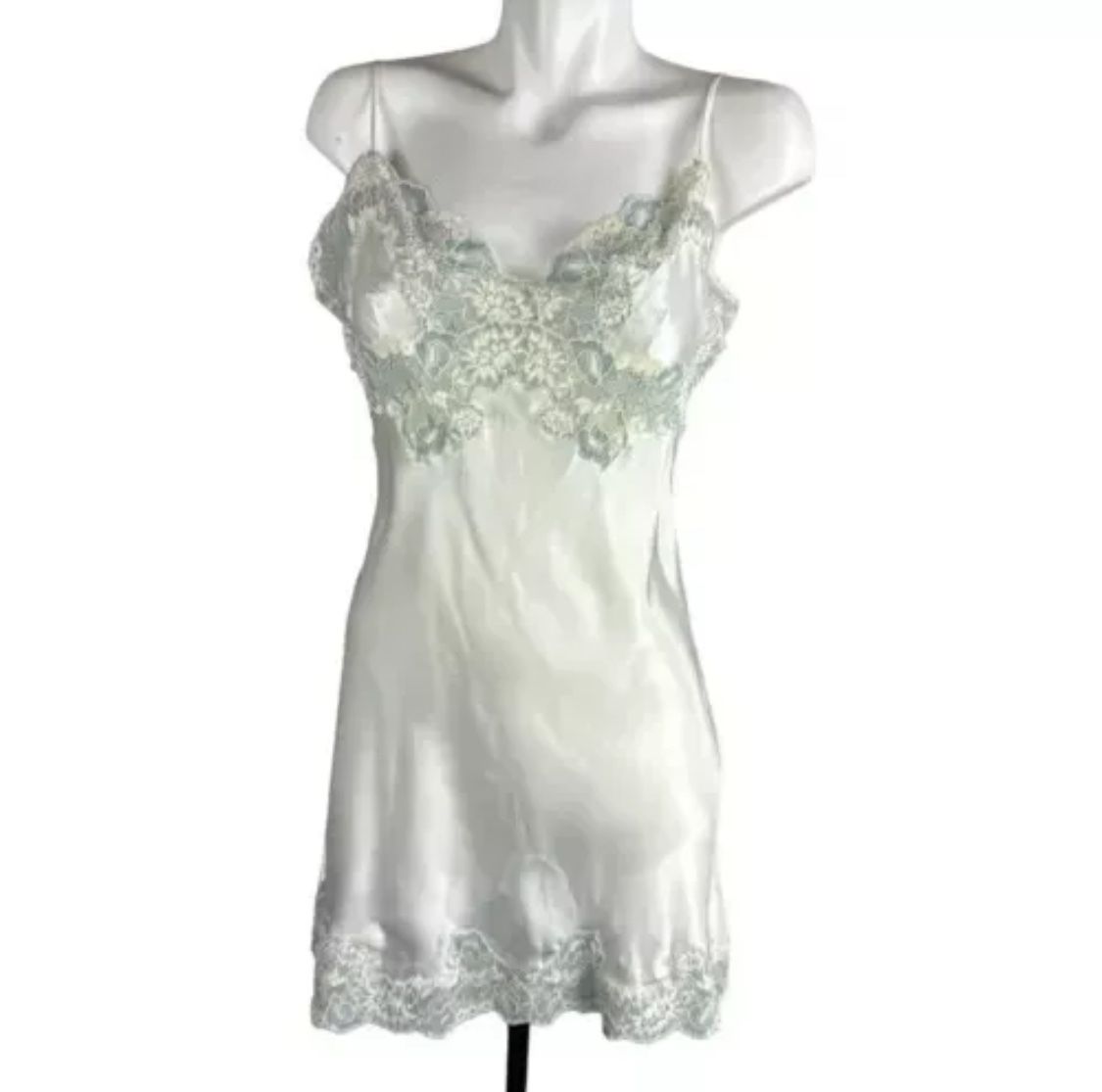 Lace / Satin Chemise Nightgown Slip