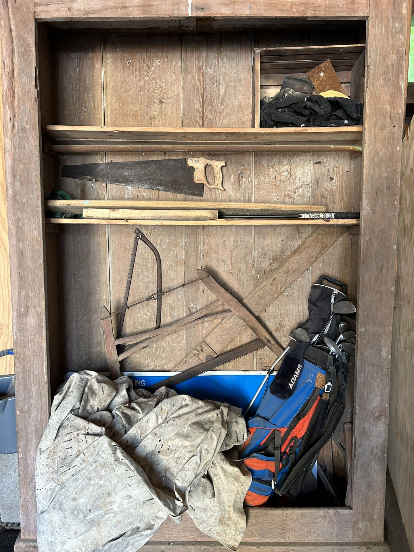 Antique Wardrobe Cabinet