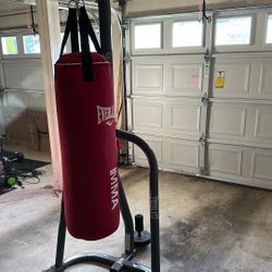 Everlast Punching bag/stand