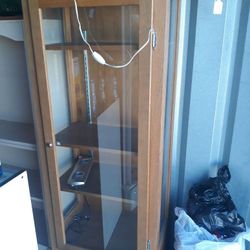 Vintage case With Glass