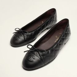 BALLET FLATS Aged Calfskin Black Ref.  G26250 X01 Chanel 