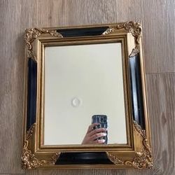 Black And Gold Mirror 