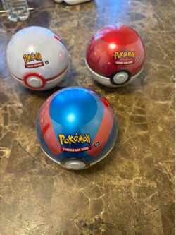 Pokeball tins