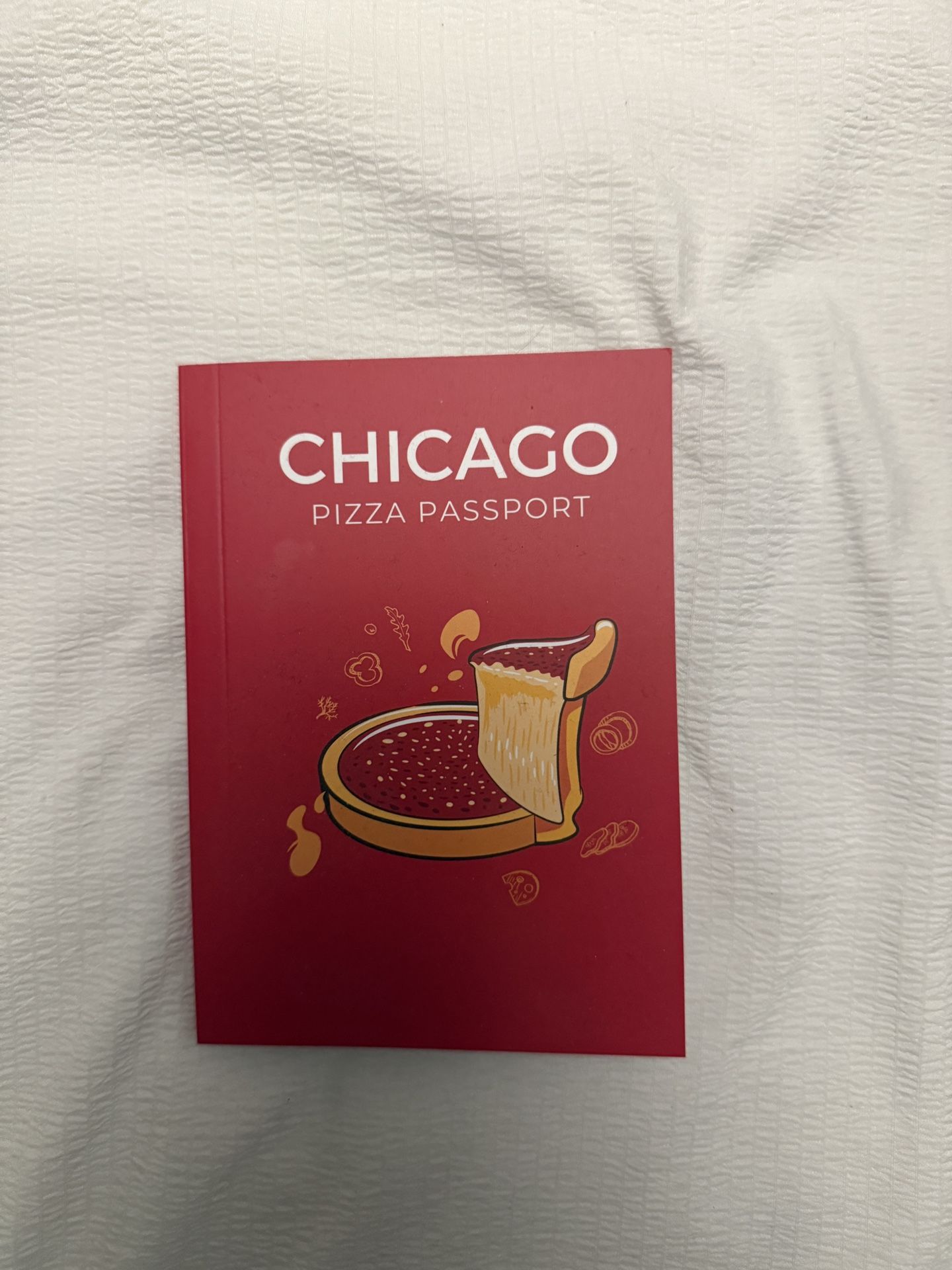 Chicago Pizza Bucketlist book