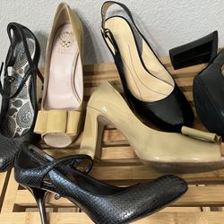 Size 7 shoes (brand new heels)
