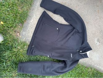 Spyder black fleece jacket small