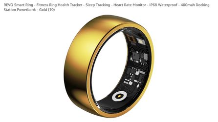 Smart ring size 7 gold $76