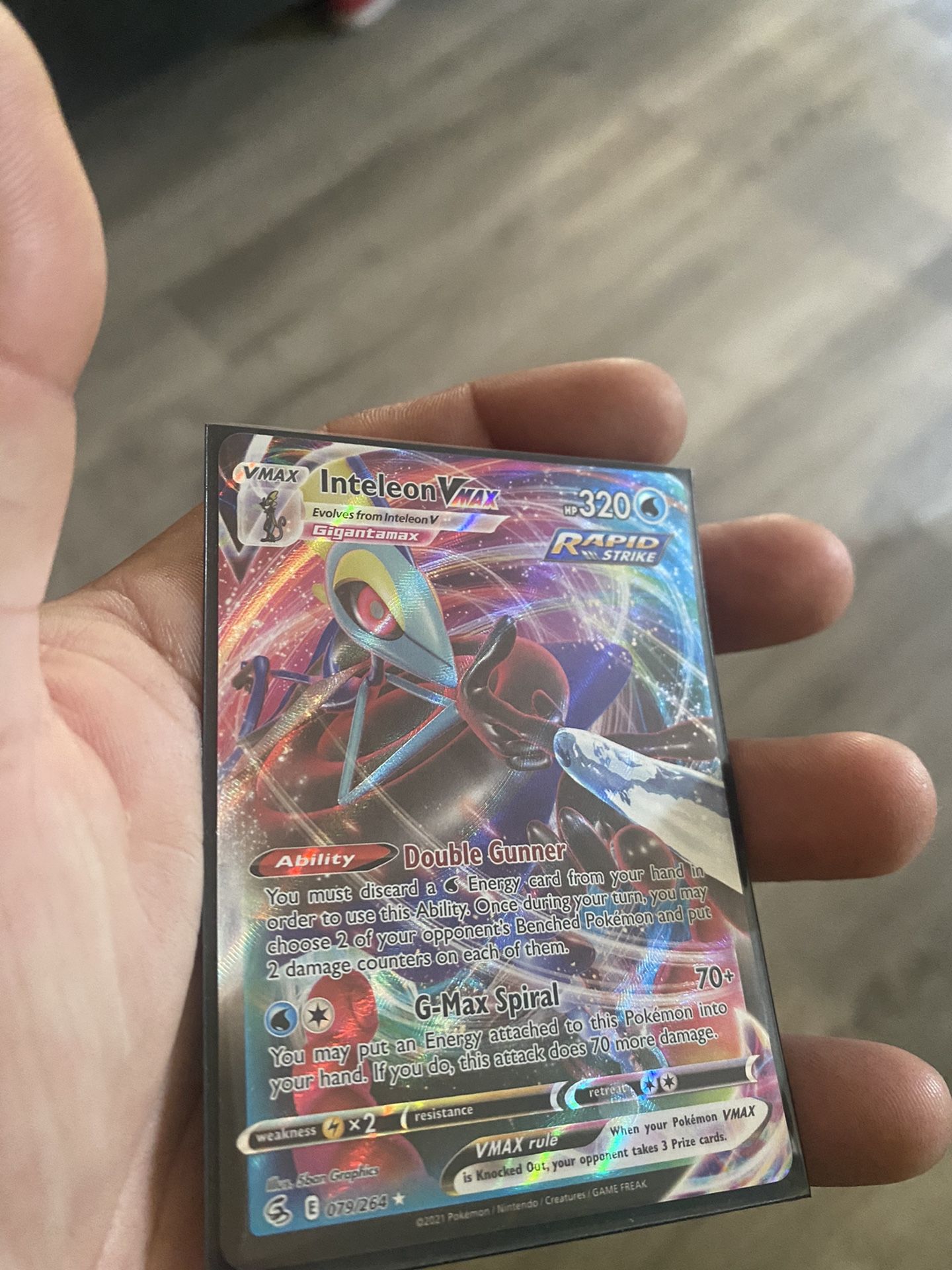 Pokémon Trading Card Rare V Max