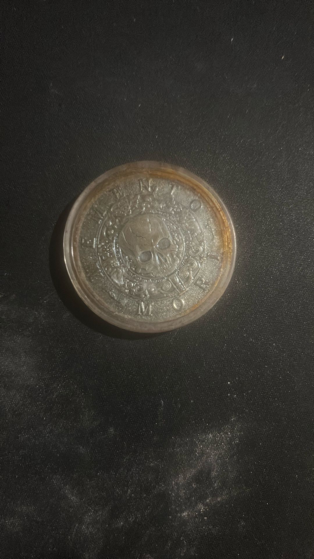 Memento Mori Carpe Diem Coin