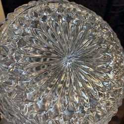 Cut Glass Diamond Crystal Decanter Georgous