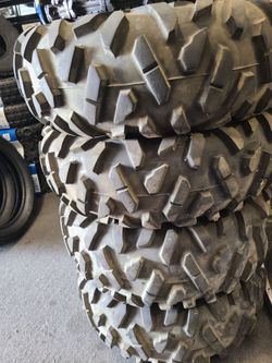 Set Of 4 Stock Polaris Rzr 1000 29" Maxxis Bighorn Tires & Wheels