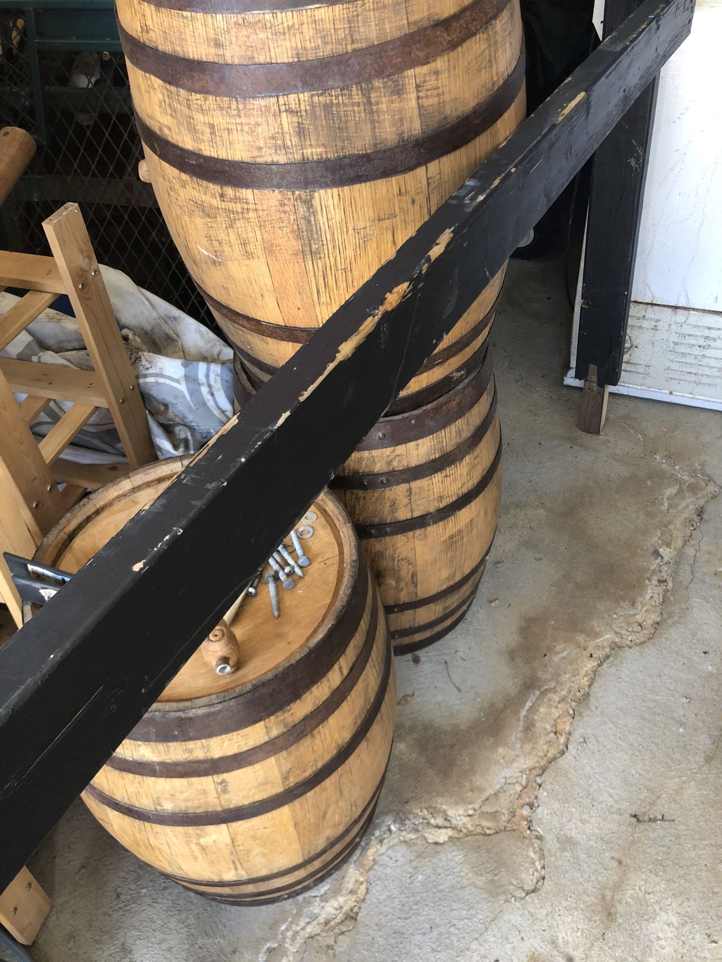 American oak 5G barrels (beer or wine hobbyists) still a lot of life $40 each