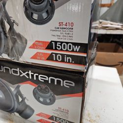 2-10inch Soundextreme