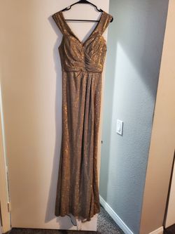 Gold Dress
