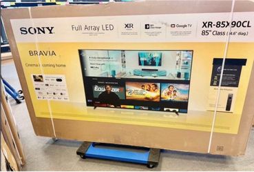 85 Sony TV Smart 4K HDTV 120 Hz $55 and financing free delivery six month warranty