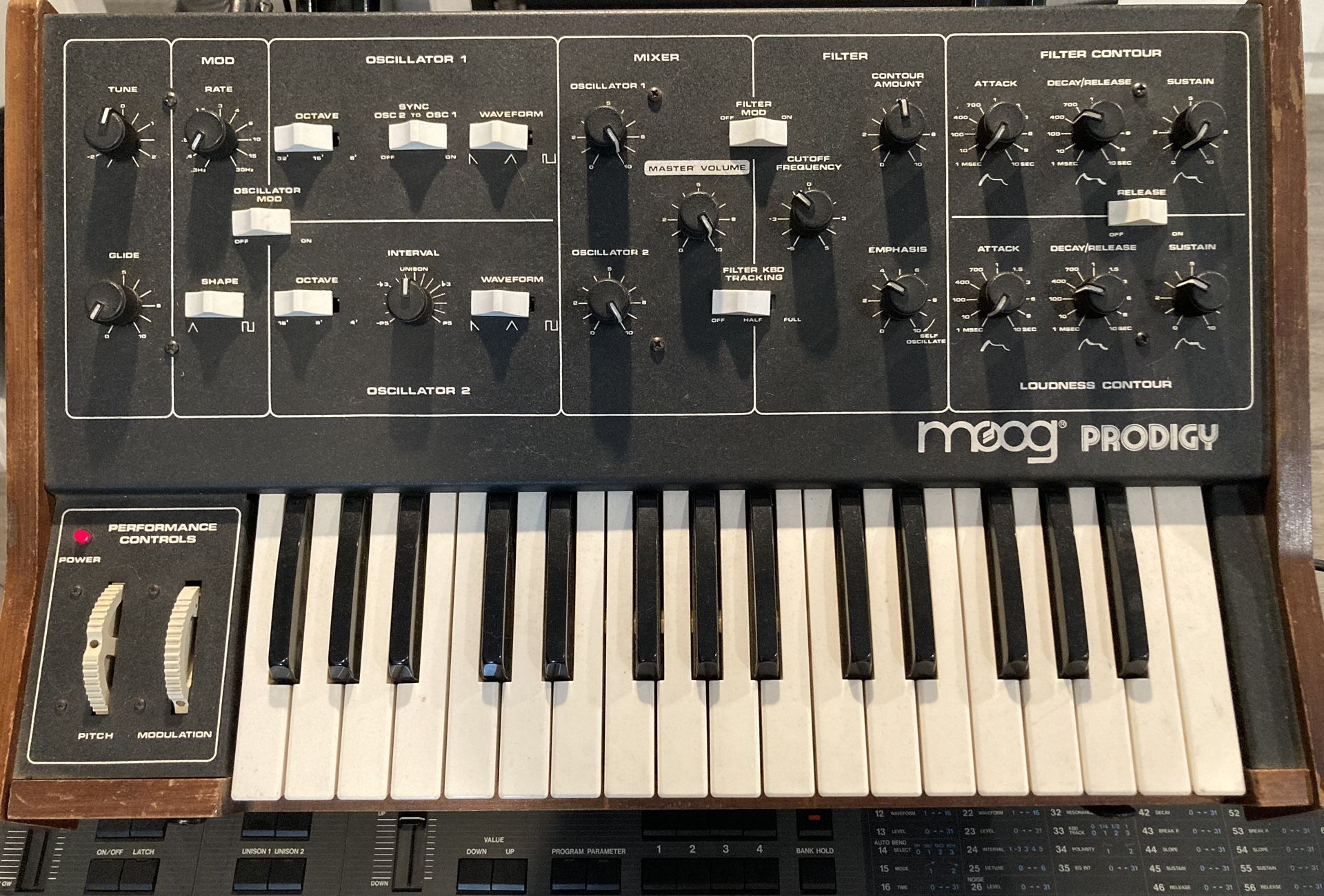 Moog Prodigy With CV/Gate
