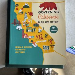 Governing California In The 21st Century 