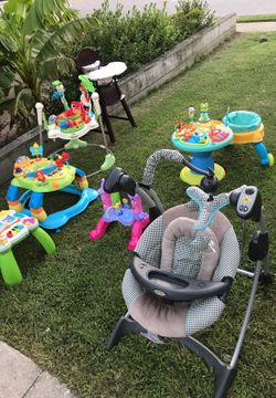 Tons of baby stuff most like new still have boxes!
