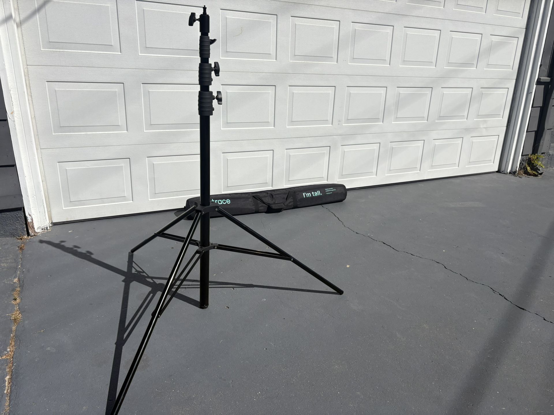 Trace 25ft Camera Tripod Only, No Camera Telescopic Wide Base