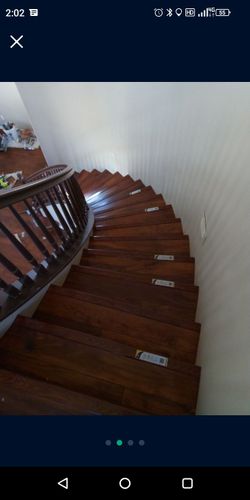 free flooring and baseboards estimate