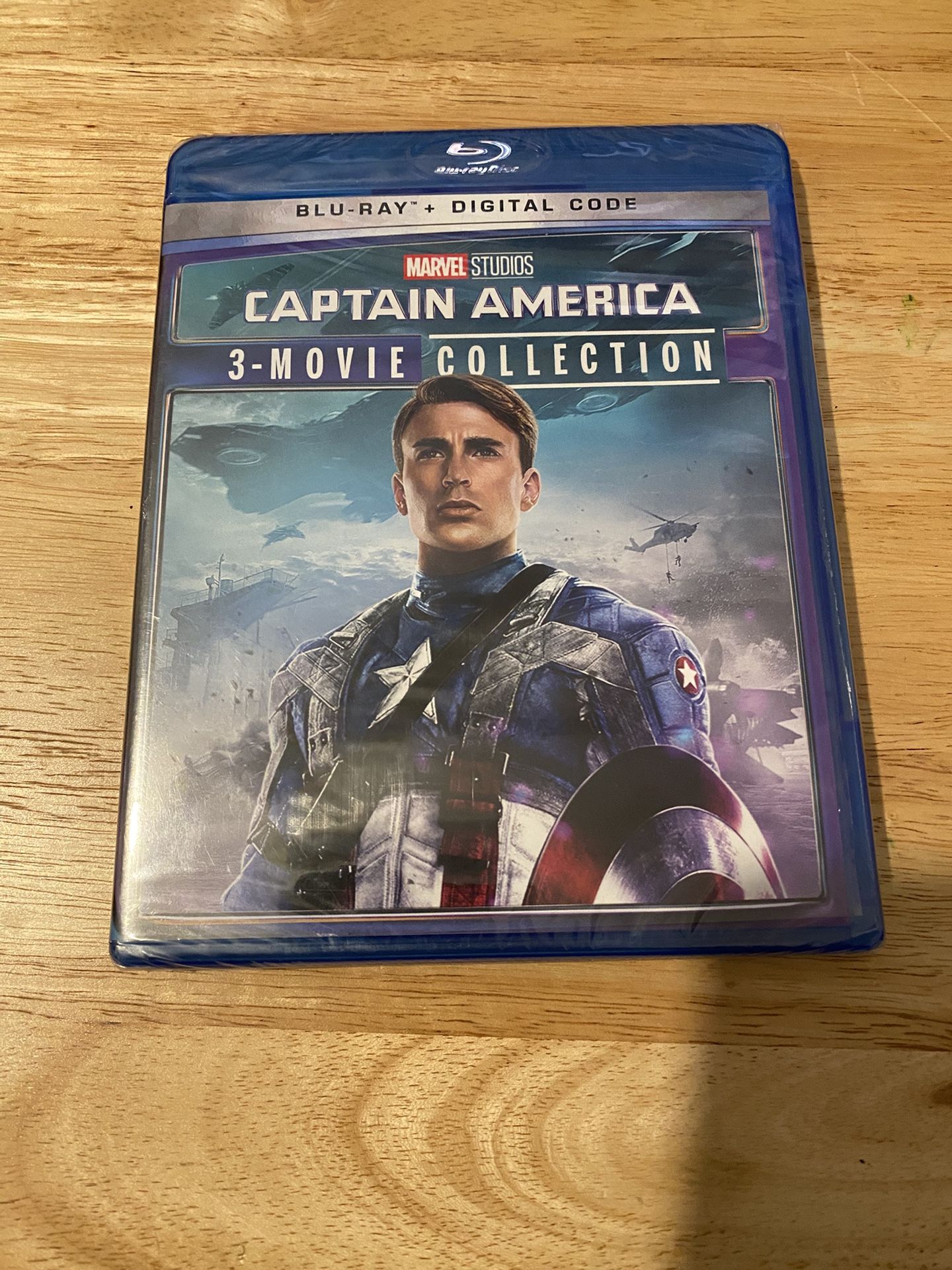 Captain America: 3-Movie Collection (Blu-ray + Digital Code)